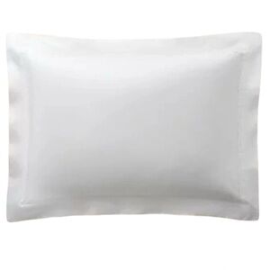 Ralph Lauren Organic Cotton Tux White Pillow Palmer Sham Standard Sz.